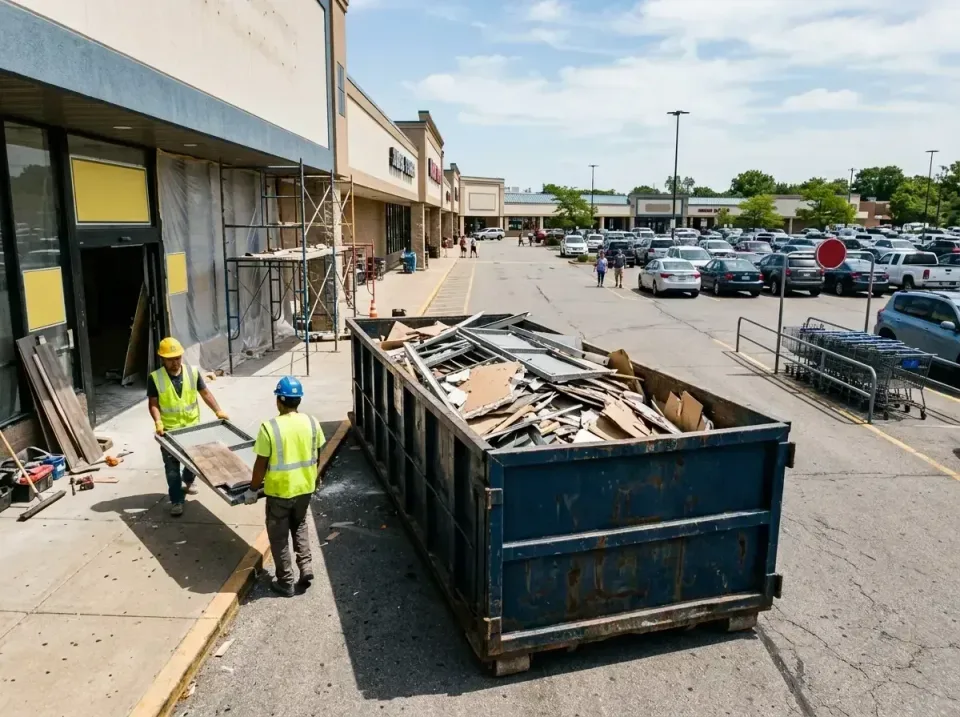 retail-store-renovation-debris-003 — frequently asked questions, Roll-off Dumpster Rentals in Three Oaks, FL